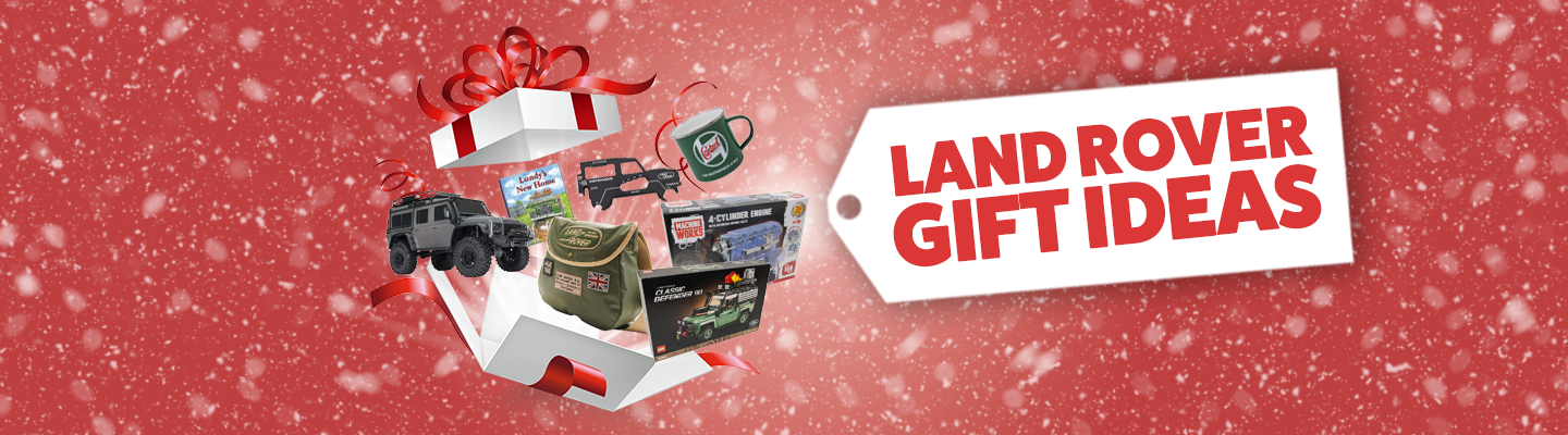 Land Rover and Range Rover themed gift ideas.