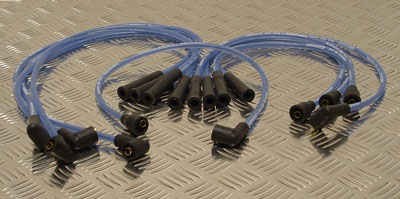 Silicone Blue High Performance HT Lead Set - Land Rover Discovery 1989-94 - 3.5 V8 EFi Engine