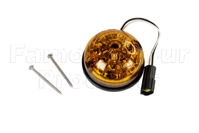 Rear Indicator Lamp - Amber LED - Land Rover 90/110 & Defender (L316) - Lighting