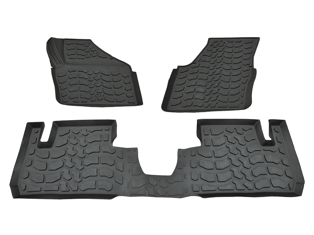 Rubber Footwell Mat Set - Land Rover Freelander 2 (L359) - Interior