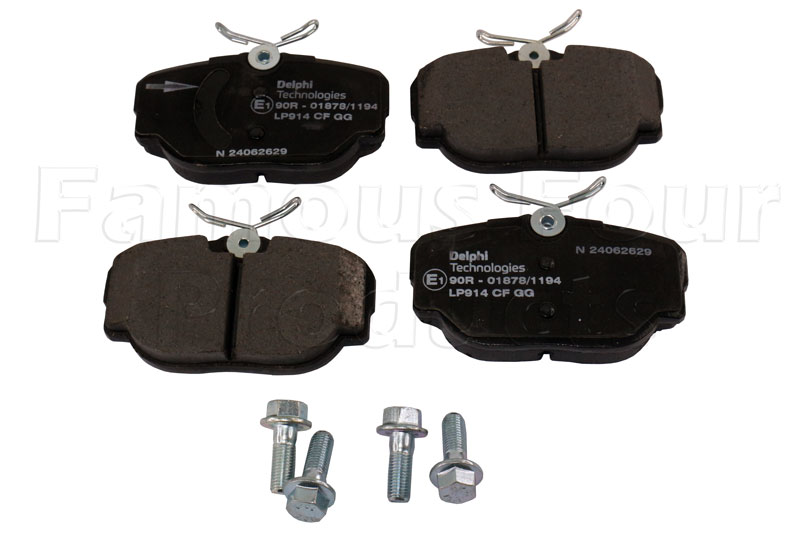 Brake Pads - Land Rover Discovery Series II (L318) - Brakes