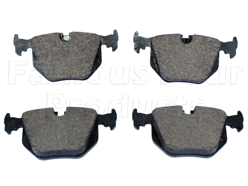 Brake Pad Axle Set - Range Rover Third Generation up to 2009 MY (L322) - Brakes