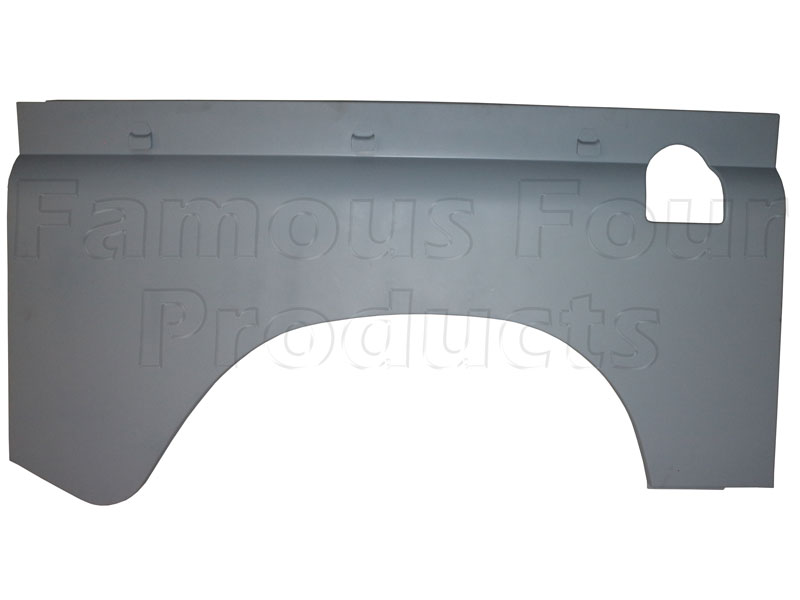 Rear Outer Wing Panel - Aluminium - Land Rover Series IIA/III - Body
