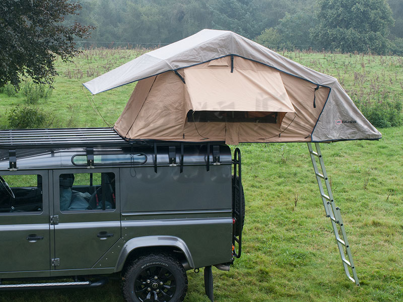 ARB Simpson III Rooftop Tent With Awning - Land Rover Discovery 1989-94 - Off-Road