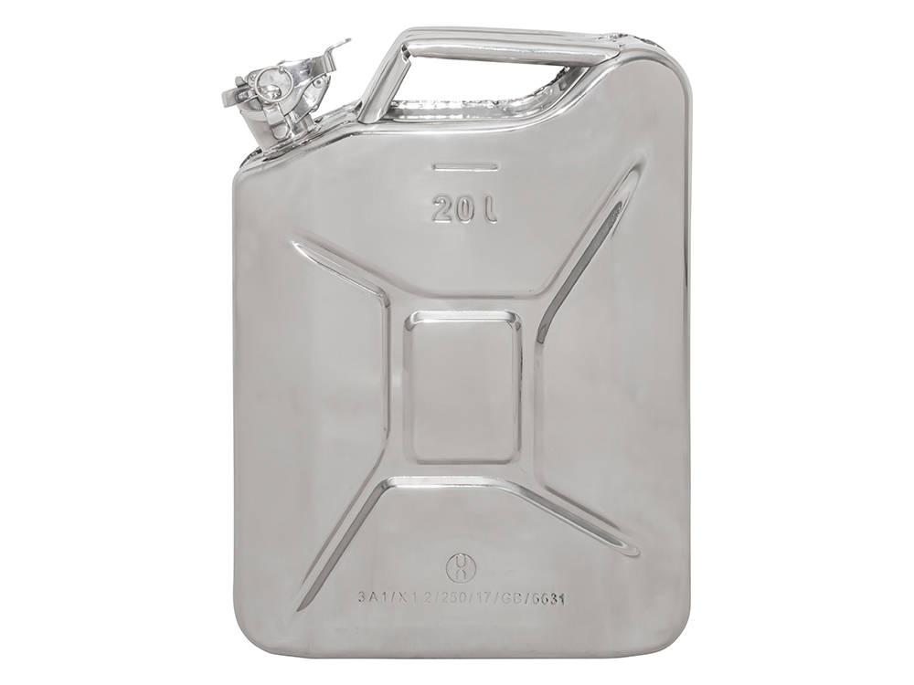 FF017231 - Jerry Can - Stainless Steel - Classic Range Rover 1970-85 Models